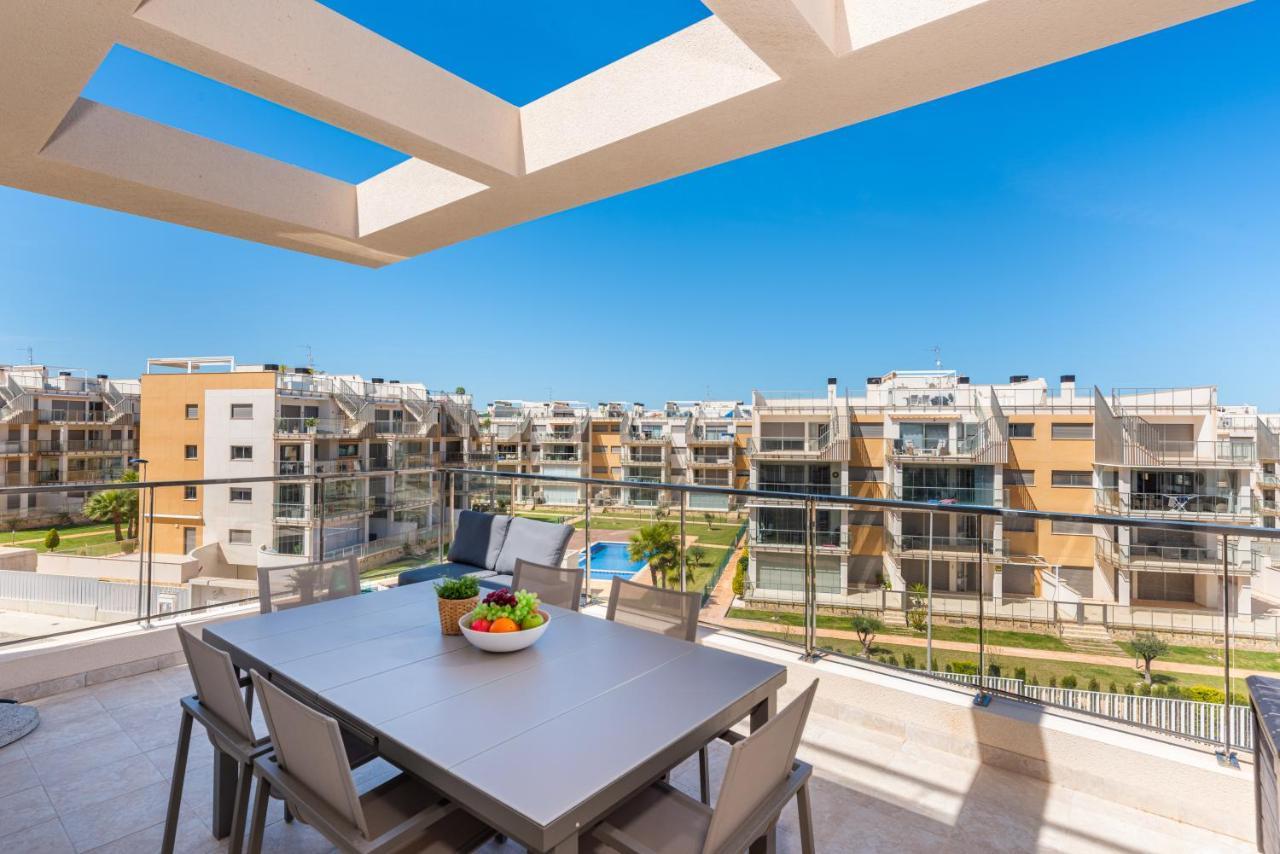 La Zenia Cocoon - Luxury Penthouse With Jacuzzi, 2 Pools, Indoor Heated Pool, Sauna, Gym, Playstation Apartment Dehesa de Campoamor  Exterior foto
