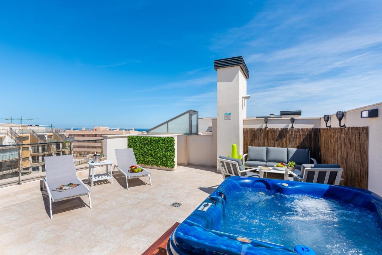 La Zenia Cocoon - Luxury Penthouse With Jacuzzi, 2 Pools, Indoor Heated Pool, Sauna, Gym, Playstation Apartment Dehesa de Campoamor  Exterior foto